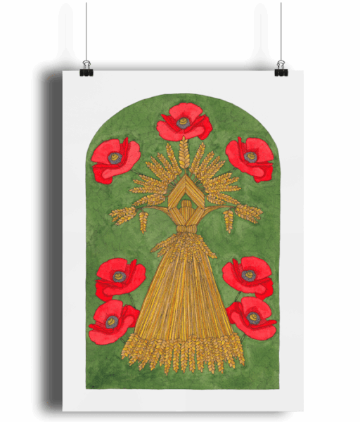 Corn Dolly Giclée Art Print