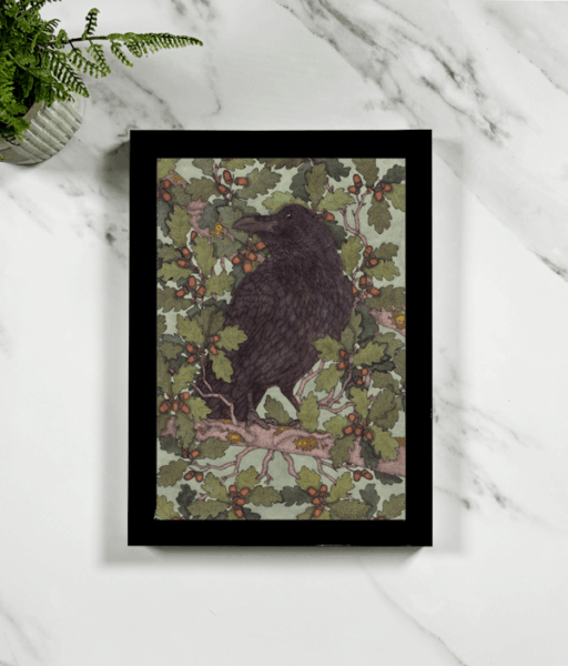 Raven & Oak Framed Giclée Art Print
