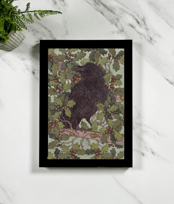 Raven & Oak Framed Giclée Art Print