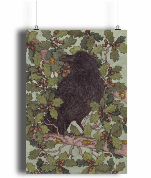 Raven & Oak Giclée Art Print
